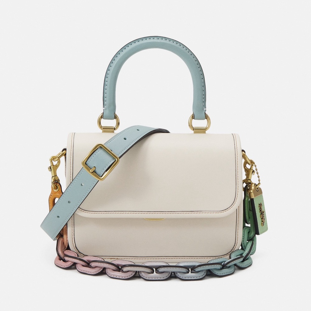 ISO - Coach Rogue Top Handle Colorblock Ombre Pastel